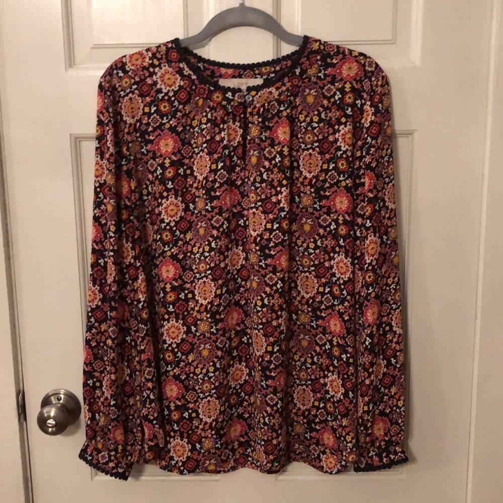 Loft Large Blouse! Like new!